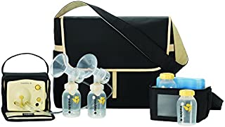 Medela Pump in Style Advanced Breast Pump with Backpack, Double Electric Breastpump, Portable Battery Pack, Adjustable Speed and Vacuum, International Adaptor