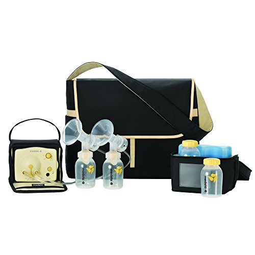 Medela Pump in Style Advanced Breast Pump with Backpack, Double Electric Breastpump, Portable Battery Pack, Adjustable Speed and Vacuum, International Adaptor