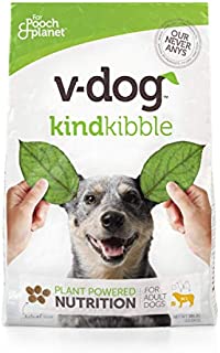 V-Dog Vegan Kibble Dry Dog Food, 30 lb, with Plant Based Protein