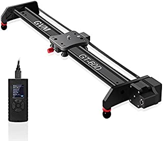 GVM Motorized Camera Slider Video Rail Track Dolly with Controller Video Shooting Time-Lapse Aluminum Alloy Video Slider for Interview Film Photography