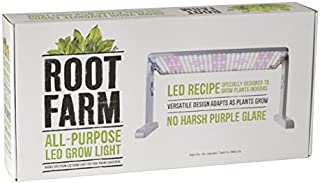 Root Farm All-Purpose LED Grow Light, 45W - Broad Spectrum Grow Lamp, For Indoor Hydroponic Plants, Energy Efficient