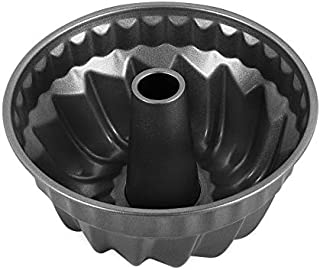 Esjay 7 Inch Bundt Cake Pan for Instant Pot, 6 Cup Fluted Tube Pan for Ninja Foodi