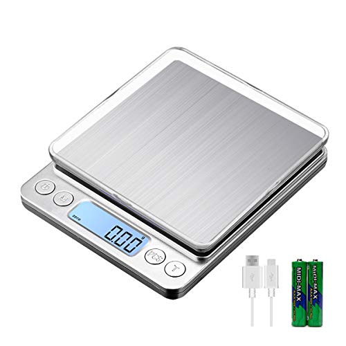 KUBEI Upgraded Large Range Small Kitchen Scale 1kg/0.01g, USB Cha
</p>
                                                            </div>
                            <div class=