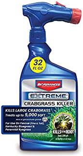 BIOADVANCED 704119A Extreme Crabgrass Herbicide Weed Killer, 32-Ounce, Ready-to-Spray