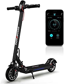 Folding Electric Scooter for Adults - 300W Brushless Motor Foldable Commuter Scooter w/ 8.5 Inch Pneumatic Tires, 3 Speed Up to 19MPH, 18 Miles, Disc Brake & ABS, for Adult & Kids - Hurtle HURES18-M5