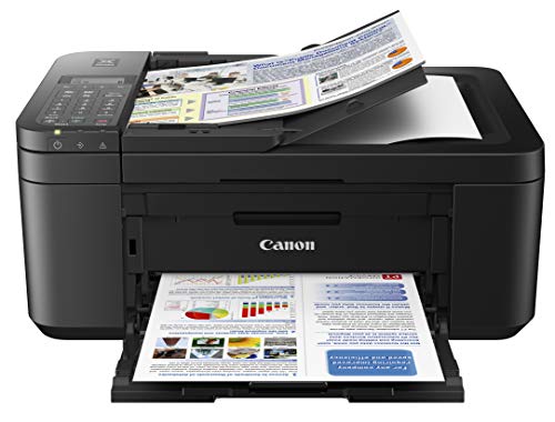 Canon PIXMA TR4520 Wireless All in One Photo Printer with Mobile Printing, Black, Works with Alexa