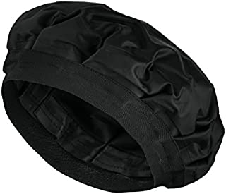 Cordless Deep Conditioning Heat Cap - Hair Styling and Treatment Steam Cap | Heat Therapy and Thermal Spa Hair Steamer Gel Cap - Black