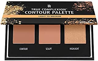 Black Radiance True Complexion Contour Palette, Light to Medium, 0.38 Ounce