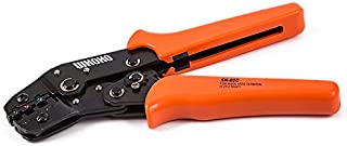 Crimping Tool for Heat Shrink Connectors and Insulated Electrical, Ratcheting Wire Crimper, Crimping Pliers, High Precision Wire Crimper, Ratchet Terminal Crimper, Wire Crimp Tool by Whoho