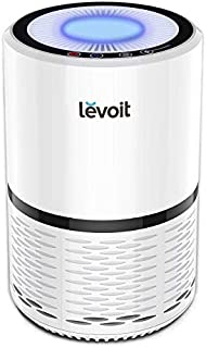 LEVOIT Air Purifier for Home, H13 True HEPA Filter for Allergies and Pets, Dust, Mold, and Pollen, Smoke and Odor Eliminator, Cleaner for Bedroom with Optional Night Light, LV-H132, White