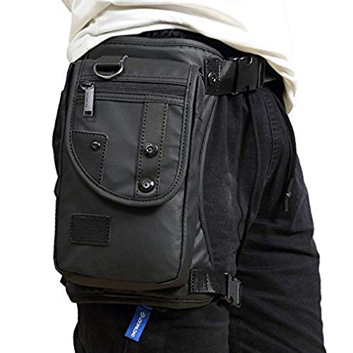 Fekesu Oxford Leg Bag for Men Motorcycle Riding Women's Fanny Pack Outdoor Travel Fishing Hiking Cycling Hip Bags