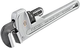 RIDGID 31090 Model 810 Aluminum Straight Pipe Wrench, 10-inch Plumbing Wrench