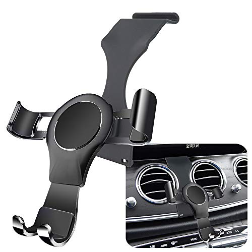 LUNQIN Car Phone Holder for 2016-2020 Mercedes Benz E Class E300 E200 E260 E220d CLS Class 2018-2020 CLS350 CLS450 Auto Accessories Navigation Bracket Interior Decoration Mobile Cell Phone Mount