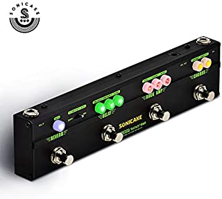 SONICAKE RockStage Multi Effects Classic Rock Tone Distortion Chorus Delay Reverb Cab Sim Guitar Pedal