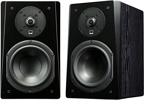 SVS Prime Satellite Speaker (Pair) - Premium Black Ash