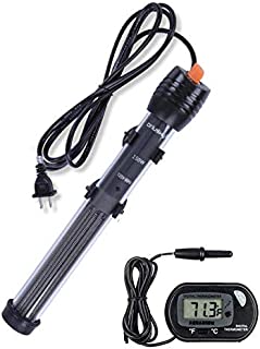 Orlushy Submersible Aquarium Heater 150W for Marine Reef Fish Tank Sump