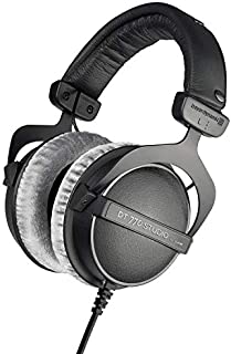 beyerdynamic DT 770 Pro Studio Headphones - Over-Ear, Closed-Back, Professional Design for Recording and Monitoring (80 Ohm, Grey)