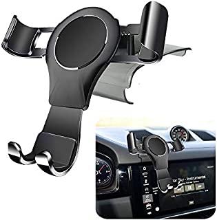 LUNQIN Car Phone Holder for 2015-2020 Porsche Macan and 2019-2020 Cayenne Auto Accessories Navigation Bracket Interior Decoration Mobile Cell Phone Mount