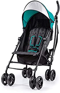 Summer 3Dlite Convenience Stroller, Teal  Lightweight Stroller with Aluminum Frame, Large Seat Area, 4 Position Recline, Extra Large Storage Basket  Infant Stroller for Travel and More