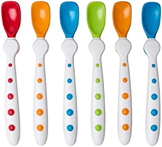 First Essentials by NUK Rest Easy Spoons, 6 Pack, 6+ Months