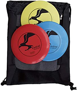 Kestrel Disc Golf Beginner Set Bundle | 3 Discs + Bag | Includes Fairway Driver, Mid-Range and Putter