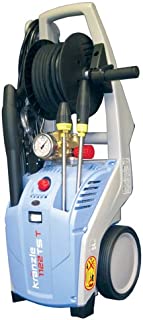 KranzleUSA K1122TST Cold Water Electric Commercial Pressure Washer with Auto On-Off, GFI and 50' Wire Braided Hose on Hose Reel, 1400 PSI, 2.0 GPM, 110V, 15A