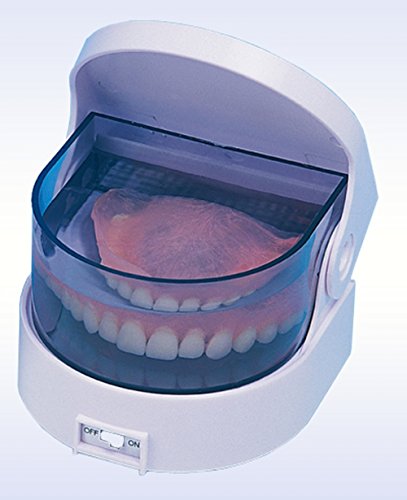 Sonic Cordless Denture Cleaner Portable Battery Operated Vibrating Jewelry Coins Cleaning Machine