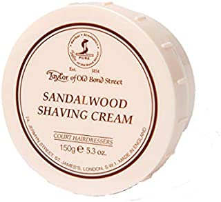 Taylor of Old Bond Street Sandalwood Shaving Cream Bowl, 5.3-Ounce