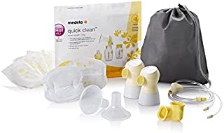 Medela, Pump Parts, Sonata Double Pumping Kit, Authentic Spare Parts Designed for Sonata Breast Pump, Made Without BPA