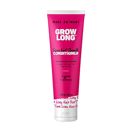 Marc Anthony Grow Long Biotin Conditioner for Hair Growth & Breakage - Keratin, Vitamin E & Grapeseed Oil for Hair- Sulfate Free Deep Conditioner, Color Safe Product for Fine, Dry Damaged & Curly Hair