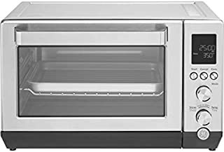 GE Calrod Convection Toaster Oven, Large Capacity Fits 9x13 Baking Pan, 7 Cook Modes of Toast, Bake, Broil, Bagel, Pizza, Roast & Keep Warm, Includes Baking Rack, Pan, Tongs & Drip Tray, G9OCAASSPSS