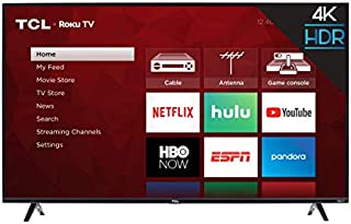 TCL 43S425 43 Inch 4K Ultra HD Smart ROKU LED TV (2018)