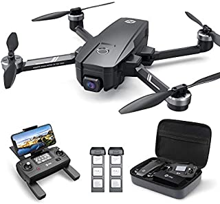 Holy Stone HS720E 4K EIS Drone with UHD Camera for Adults, Easy GPS Quadcopter for Beginner with 46mins Flight Time, Brushless Motor, 5GHz FPV Transmission, Auto Return Home, Follow Me& Anti-shake Cam