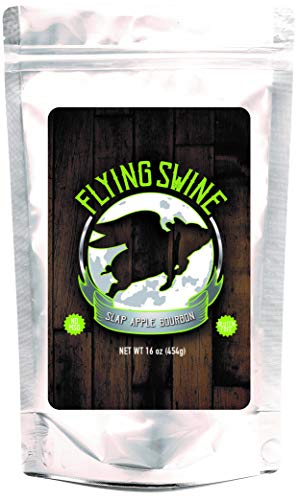 Flying Swine Slap Apple Bourbon BBQ Rub 16 Oz - Award Winning Butt Rub Seasoning & Grilling Spice - Great for Smoking Meat, Rib Rub, Brisket Rub, Pulled Pork & Chicken Marinade - No MSG & Gluten Free