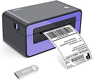 Polono USB Thermal Label Printer - 4x6 Thermal Shipping Label Printer Compatible with Amazon, Ebay, Shopify, and FedEx Labeling with One Click Setup on Windows and Mac