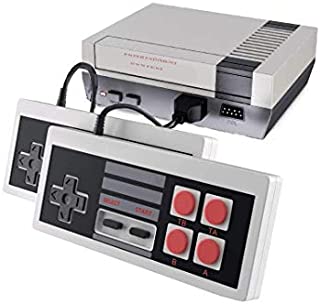 Classic Retro Game Console, AV Output NES Console Built-in 620 Classic Video Games for Kids Gift Birthday Gift