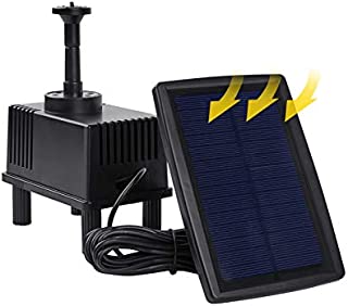 OCGIG Solar Power Fountain 180L/H Pump Pool Fish Garden Pond Watering Submersible Tool