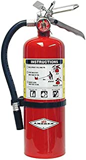 Amerex B402, 5lb ABC Dry Chemical Class A B C Fire Extinguisher, with Wall Bracket