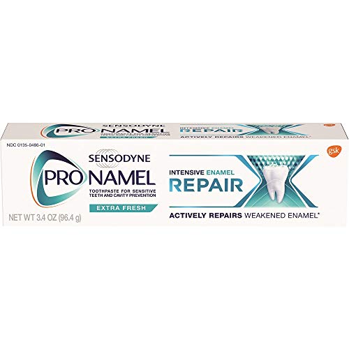 Sensodyne Pronamel Intensive Enamel Repair Toothpaste for Sensitive Teeth, Extra Fresh, Pack of 1, 3.4 Ounce