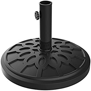 Umbrella Base Outdoor Patio Umbrella Holder, Heavy Weight Holds Up To 1.9Â Pole Freestanding, Table, Deck, Balcony, Backyard, Poolside by Pure Garden