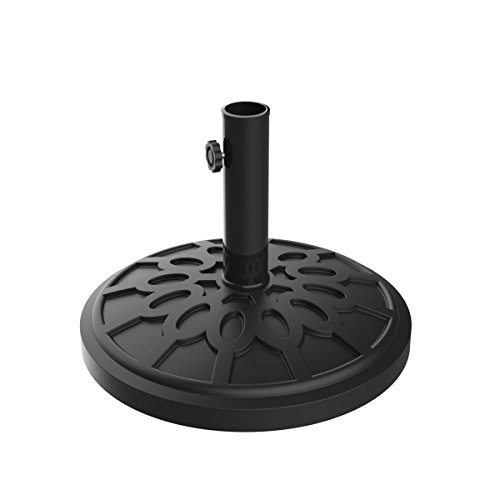 Umbrella Base Outdoor Patio Umbrella Holder, Heavy Weight Holds Up To 1.9Â Pole Freestanding, Table, Deck, Balcony, Backyard, Poolside by Pure Garden