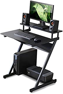 FITUEYES Computer Desk for Small Spaces, Study Writing Desk with Monitor for Corner, CD307001WB