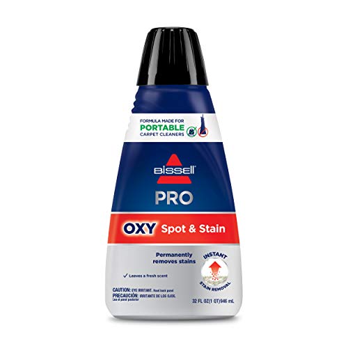 Bissell Professional Spot and Stain + Oxy Portable Machine Formula, 32 oz, 32 Fl Oz