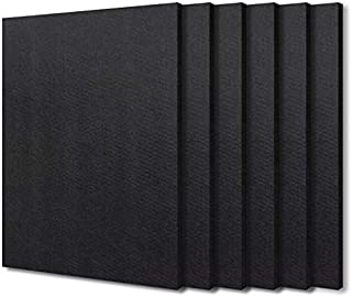 BXI Sound Absorber - 16 X 12 X 3/8 Inches 6 Pack High Density Acoustic Absorption Panel, Sound Absorbing Panels Reduce Echo Reverb, Tackable Acoustic Panels for Wall and Ceiling Acoustic Treatment