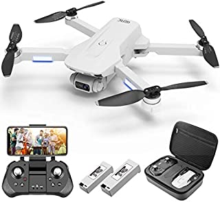 4DRC F8 GPS Drone with 4K Camera for Adults, Brushless Motor 5G WiFi Transmission FPV Live Video Drone, RC Quadcopter with Auto Return Home, Follow Me, Waypoints, Circle Fly, Carrying Case