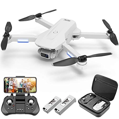 4DRC F8 GPS Drone with 4K Camera for Adults, Brushless Motor 5G WiFi Transmission FPV Live Video Drone, RC Quadcopter with Auto Return Home, Follow Me, Waypoints, Circle Fly, Carrying Case