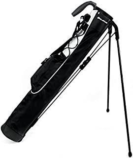 Orlimar Pitch & Putt Golf Lightweight Stand Carry Bag, black , Regular