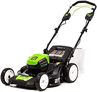 Greenworks PRO 21-Inch 80V Self-Propelled Cordless Lawn Mower, Battery and Charger Not Included