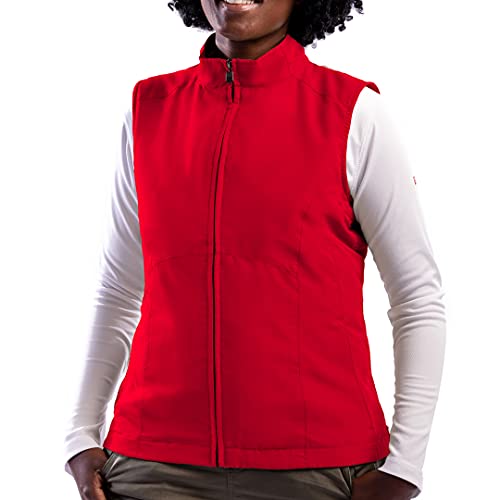 SCOTTeVEST Women's RFID Travel Vest, Red, Medium