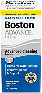 Contact Lens Solution by Boston Advance, for Gas Permeable Contact Lenses, 1 Fl Oz